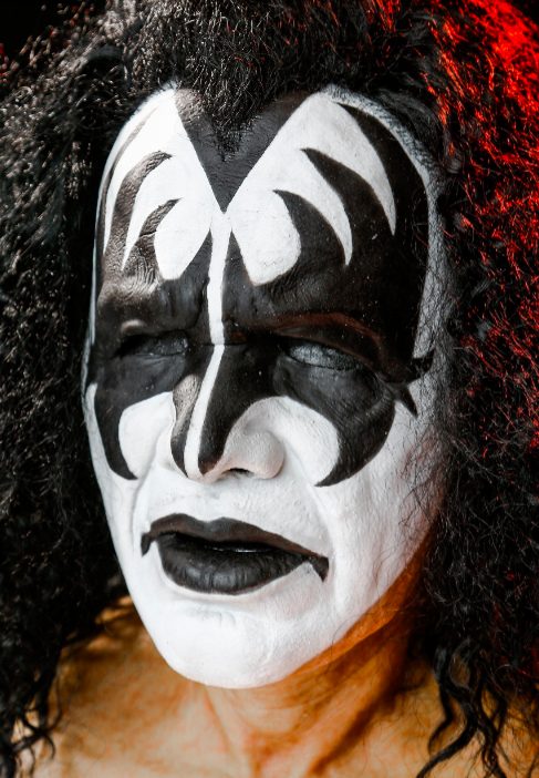 Máscara Kiss Gene Simmons Demon Luxo Elite Colecionador Máscara Kiss Gene Simmons Demon Luxo Elite Colecionador