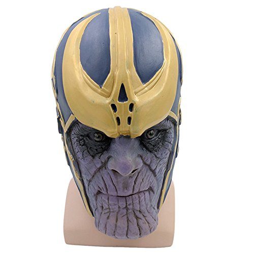 Máscara Luva Thanos Guerra Infinita Adulto Luxo Máscara Luva Thanos Guerra Infinita Adulto Luxo