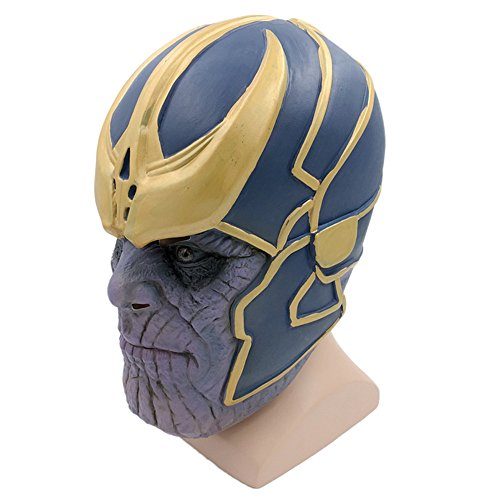 Máscara Luva Thanos Guerra Infinita Adulto Luxo Máscara Luva Thanos Guerra Infinita Adulto Luxo