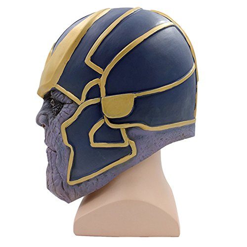 Máscara Luva Thanos Guerra Infinita Adulto Luxo Máscara Luva Thanos Guerra Infinita Adulto Luxo
