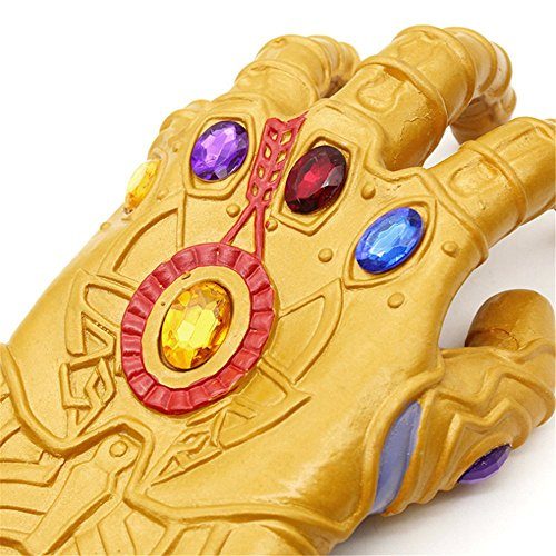 Máscara Luva Thanos Guerra Infinita Adulto Luxo Máscara Luva Thanos Guerra Infinita Adulto Luxo
