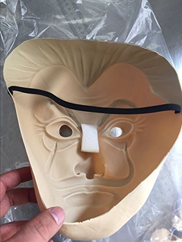 Máscara Salvador Dalí La Casa De Papel Látex Máscara Salvador Dalí La Casa De Papel Látex