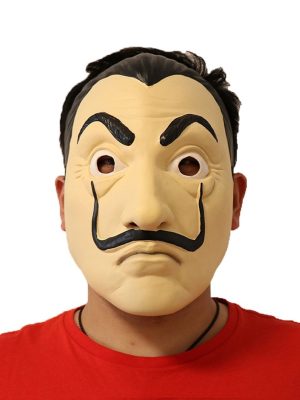 Máscara Salvador Dalí La Casa De Papel Látex Máscara Salvador Dalí La Casa De Papel Látex