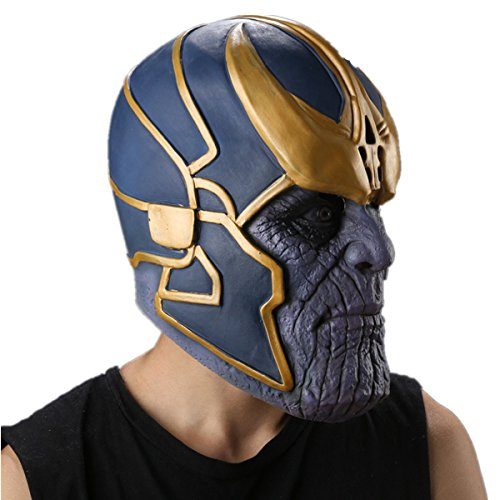 Máscara Thanos Guerra Infinita Adulto Latex Máscara Thanos Guerra Infinita Adulto Latex