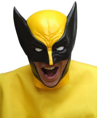 Máscara Wolverine Latex Luxo Máscara Wolverine Latex Luxo