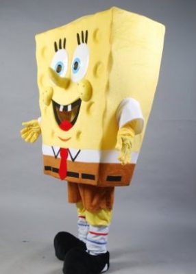 Mascote Bob Esponja Adulto Mascote Bob Esponja Adulto