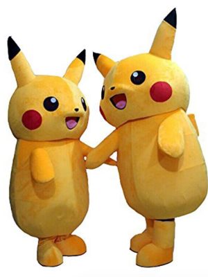 Mascote do Pokemon Pikachu Elite Mascote do Pokemon Pikachu Elite