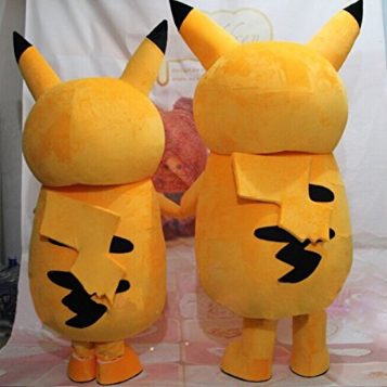 Mascote do Pokemon Pikachu Elite Mascote do Pokemon Pikachu Elite