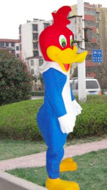 Mascote Pica Pau Adulto Mascote Pica Pau Adulto