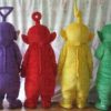 Mascote Teletubbies Adulto