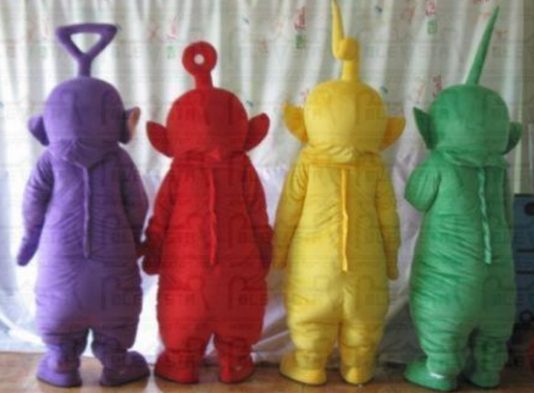 Mascote Teletubbies Adulto