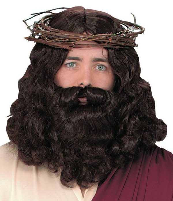 Peruca Barba e Bigode de Jesus Peruca Barba e Bigode de Jesus