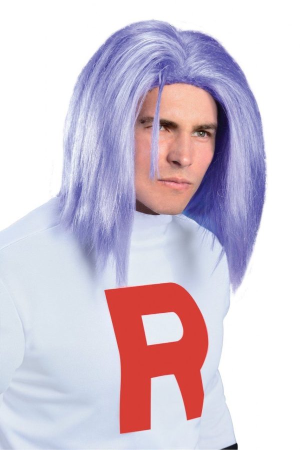 Peruca do Pokemon Rocket James Adulto Peruca do Pokemon Rocket James Adulto