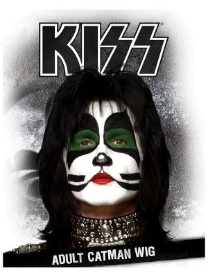 Peruca Kiss Catman Luxo Adulto Peruca Kiss Catman Luxo Adulto