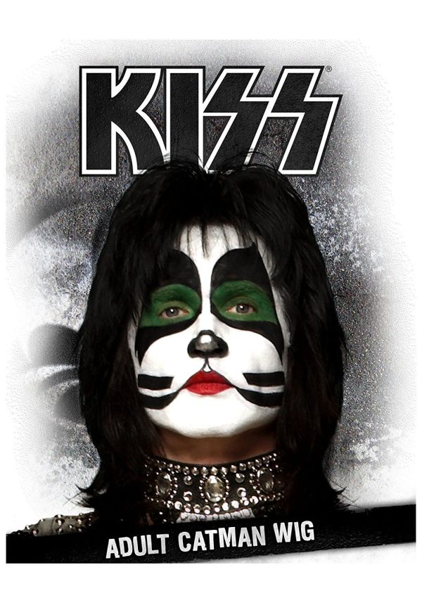 Peruca Kiss Catman Luxo Adulto Peruca Kiss Catman Luxo Adulto
