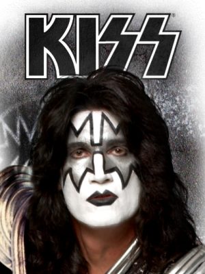 Peruca Kiss Spaceman Luxo Adulto Peruca Kiss Spaceman Luxo Adulto
