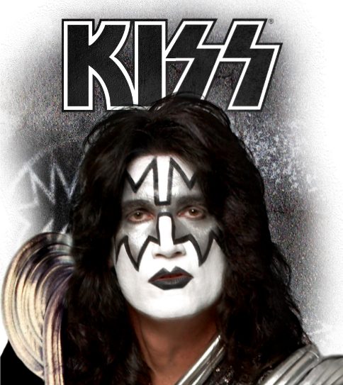 Peruca Kiss Spaceman Luxo Adulto Peruca Kiss Spaceman Luxo Adulto