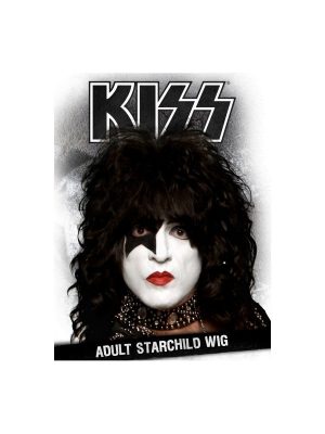 Peruca Kiss Starchild Luxo Adulto Peruca Kiss Starchild Luxo Adulto