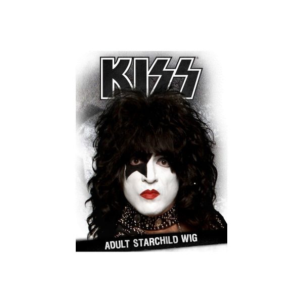 Peruca Kiss Starchild Luxo Adulto Peruca Kiss Starchild Luxo Adulto