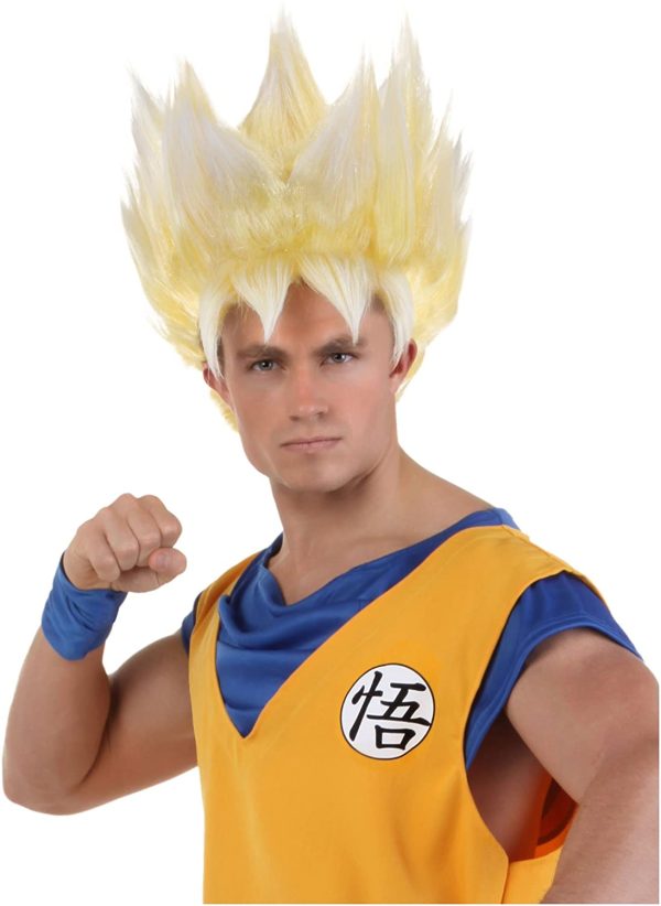 Peruca Super Saiyan Goku Dragon Ball Adulto Peruca Super Saiyan Goku Dragon Ball Adulto