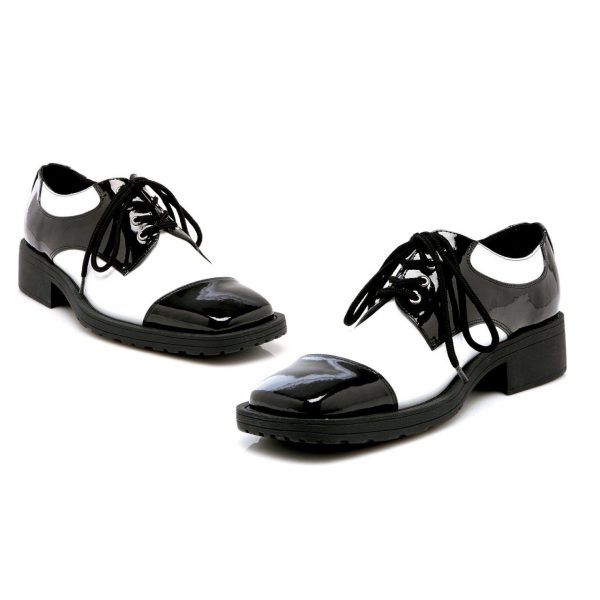 Sapato Preto e Branco Luxo Sapato Preto e Branco Luxo