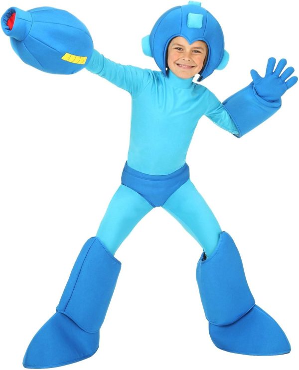 Fantasia Megaman Infantil Luxo Fantasia Megaman Infantil Luxo