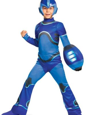 Fantasia Megaman Luxo Infantil Fantasia Megaman Luxo Infantil