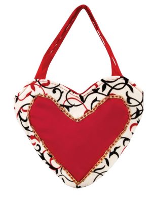 Bolsa Coração Rainha de Copas Infantil Luxo Bolsa Coração Rainha de Copas Infantil Luxo