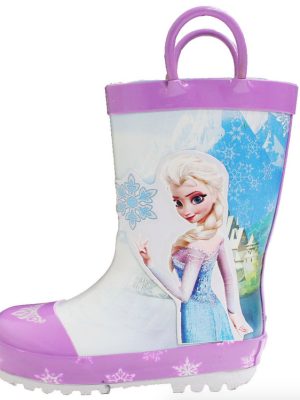 Bota Elsa Frozen Borracha Infantil