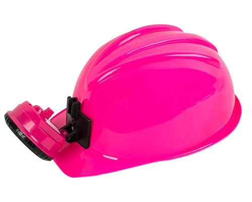 Chapéu Capacete de Engenheiro Construtor Rosa Infantil Luxo Chapéu Capacete de Engenheiro Construtor Rosa Infantil Luxo
