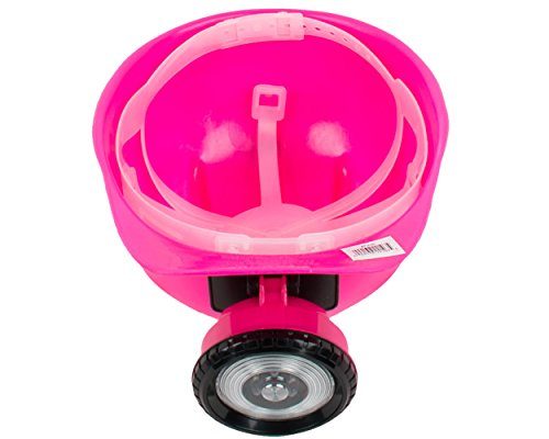Chapéu Capacete de Engenheiro Construtor Rosa Infantil Luxo Chapéu Capacete de Engenheiro Construtor Rosa Infantil Luxo