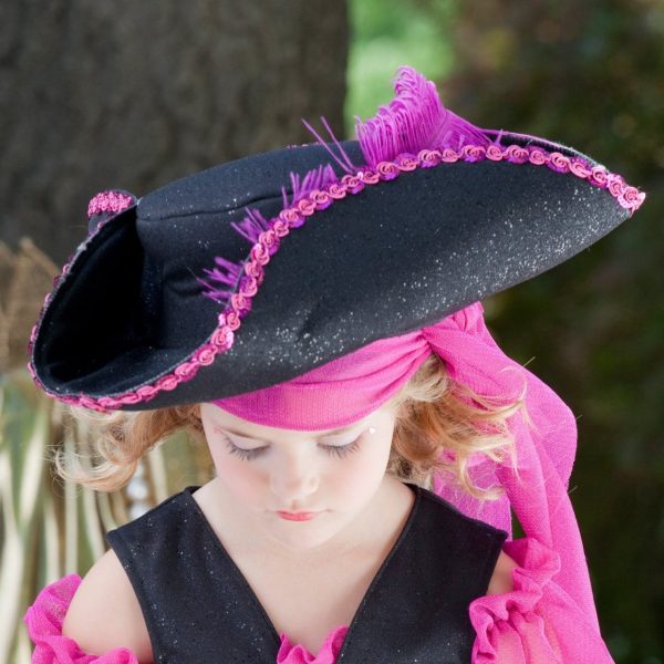 Chapéu Pirata Pink Infantil Chapéu Pirata Pink Infantil