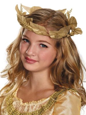 Coroa de Folhas Aurora Malévola Infantil