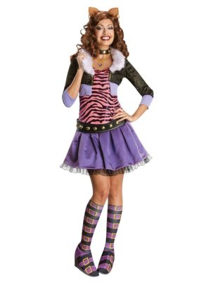 Fantasia Adulto Monster High Clawdeen Wolf