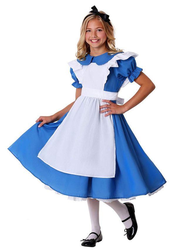 Fantasia Alice no País das Maravilhas Infantil Clássico Fantasia Alice no País das Maravilhas Infantil Clássico