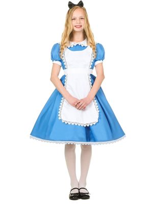 Fantasia Alice no País das Maravilhas Infantil Luxo