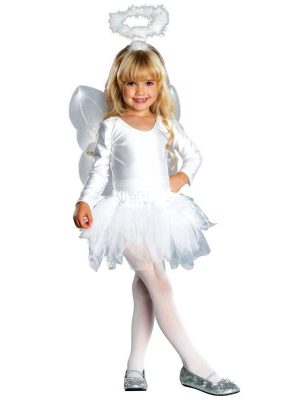Fantasia Anjo Clássica Infantil Luxo Fantasia Anjo Clássica Infantil Luxo