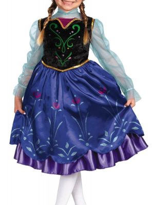 Fantasia Ana Frozen Uma Aventura Congelante Infantil