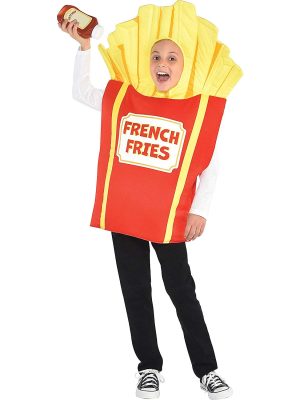 Fantasia Batata Frita Luxo Infantil