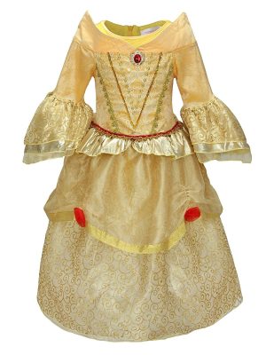 Fantasia Bela da Bela e a Fera Infantil Elite Fantasia Bela da Bela e a Fera Infantil Elite
