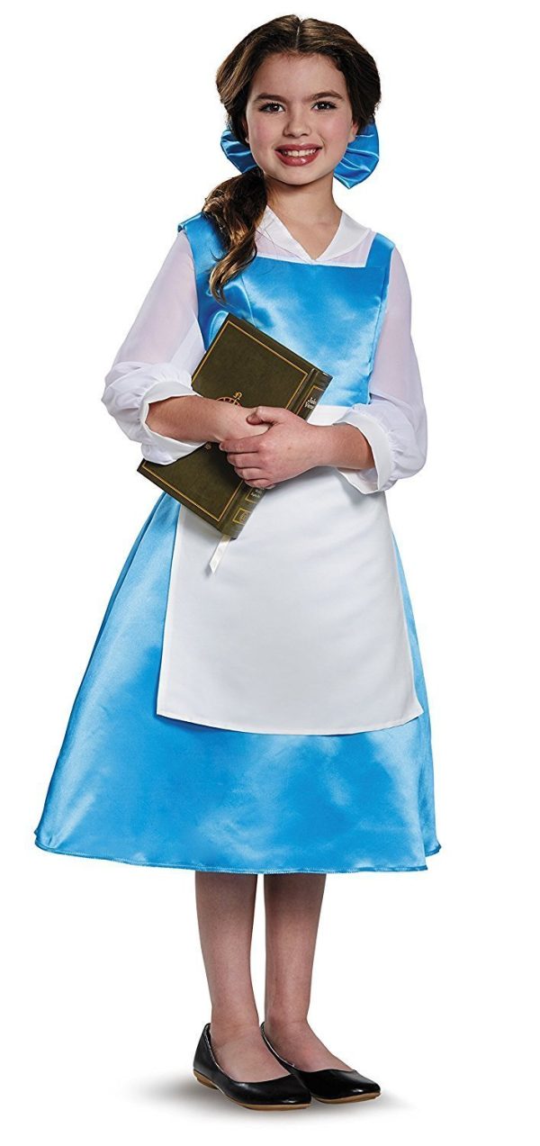 Fantasia Bela Vestido Azul Bela e a Fera Infantil Fantasia Bela Vestido Azul Bela e a Fera Infantil