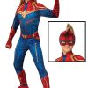 Fantasia Capitã Marvel infantil Luxo