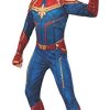 Fantasia Capitã Marvel infantil Luxo
