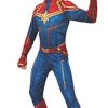 Fantasia Capitã Marvel infantil Luxo