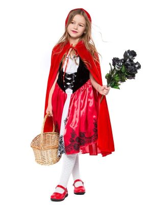 Fantasia Chapeuzinho Vermelho Adorável Infantil Fantasia Chapeuzinho Vermelho Adorável Infantil