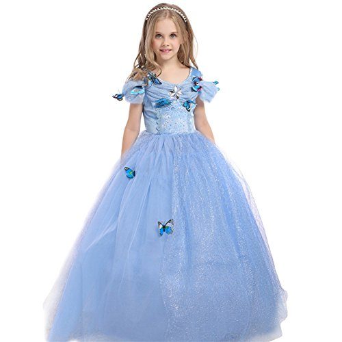 Fantasia Cinderela Infantil Borboletas Fantasia Cinderela Infantil Borboletas