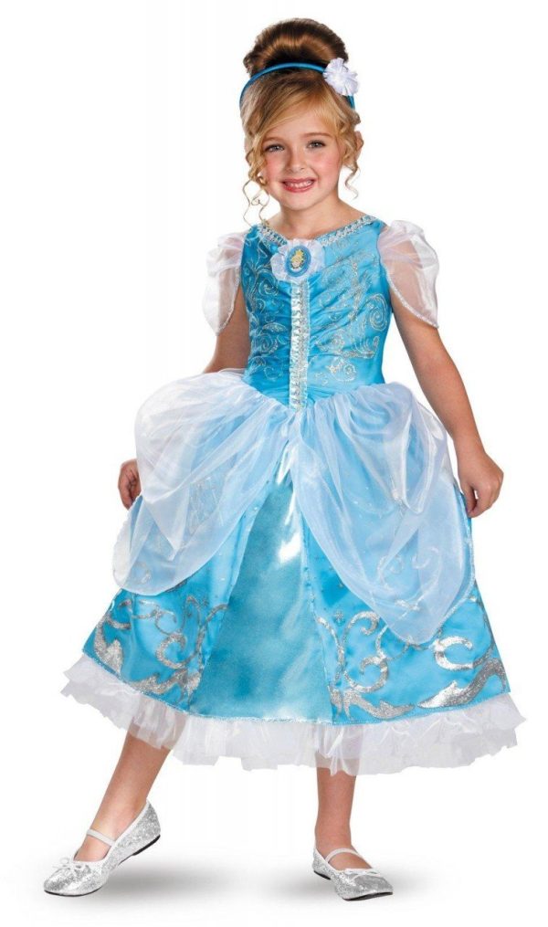 Fantasia Cinderela Infantil Clássica Luxo Fantasia Cinderela Infantil Clássica Luxo
