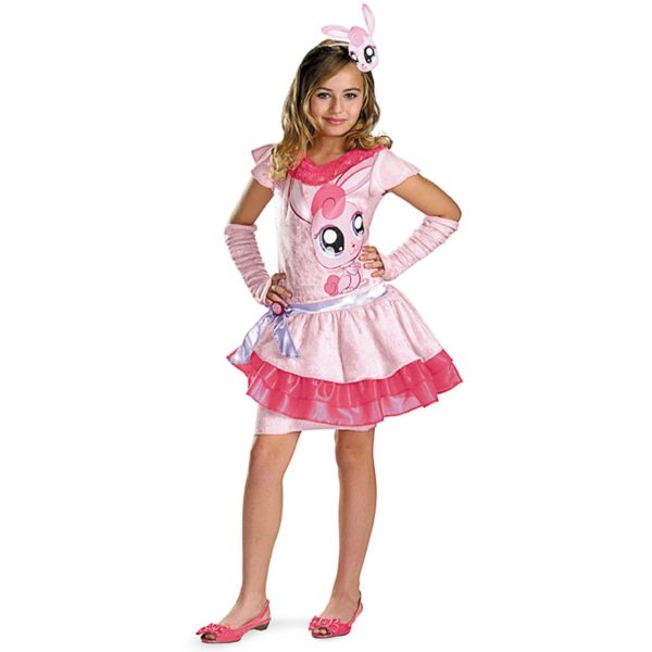 Fantasia Coelho Littlest Pet Shop para meninas Fantasia Coelho Littlest Pet Shop para meninas
