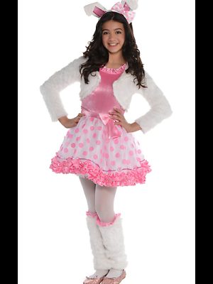 Fantasia Coelho para Meninas Luxo Fantasia Coelho para Meninas Luxo