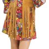 Fantasia de Hippie Paz e Amor Infantil